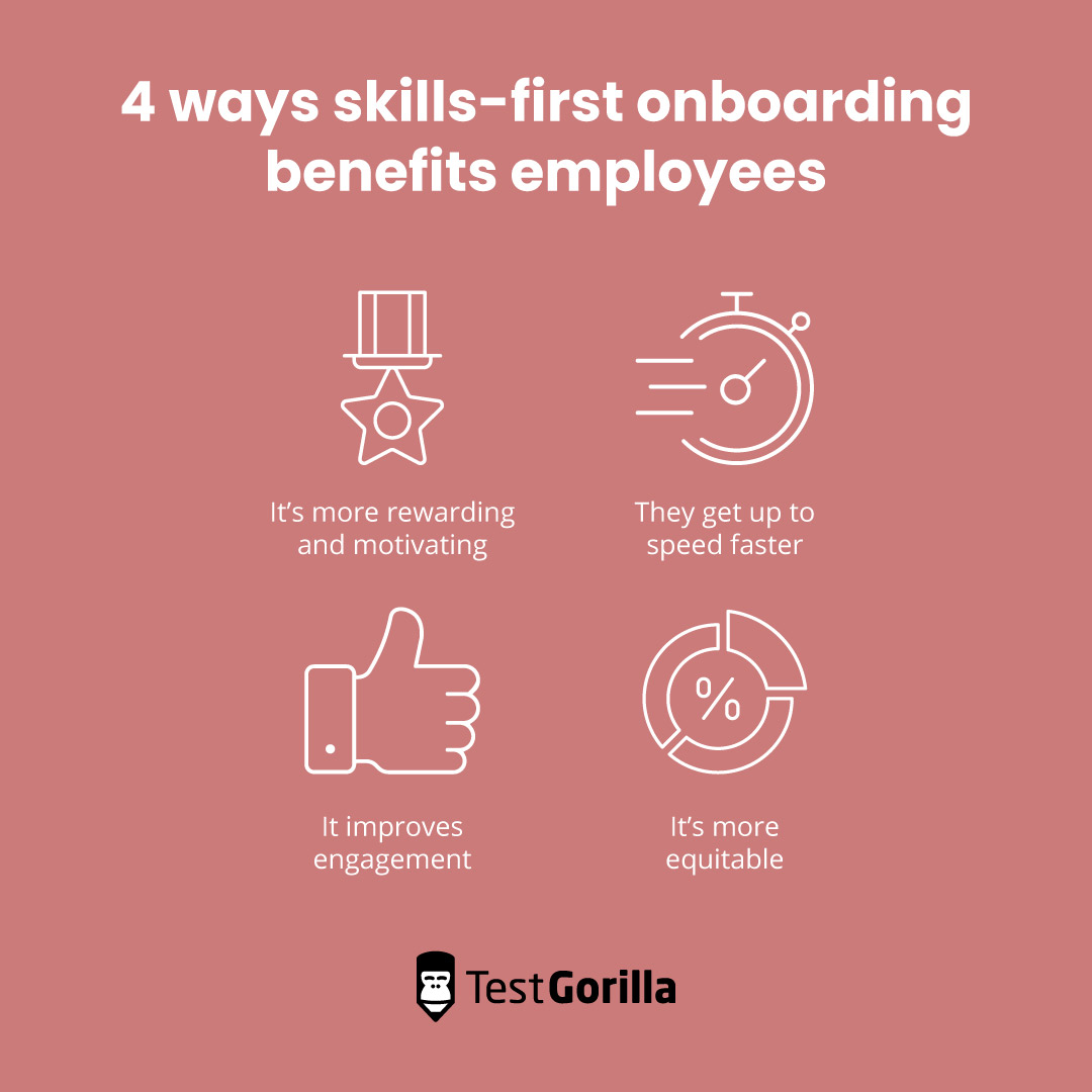 4 ways skills-first onboarding benefits employees