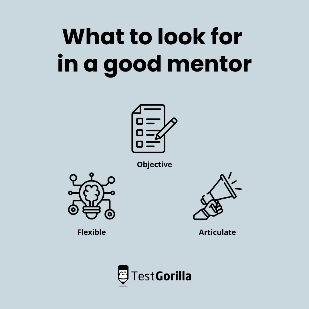 what to look for in a good mentor graphic