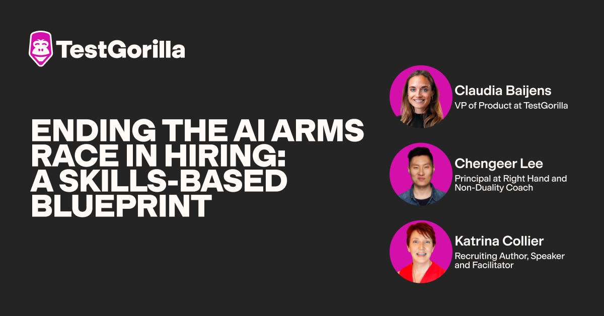 Ending AI Arms Race in Hiring Webinar