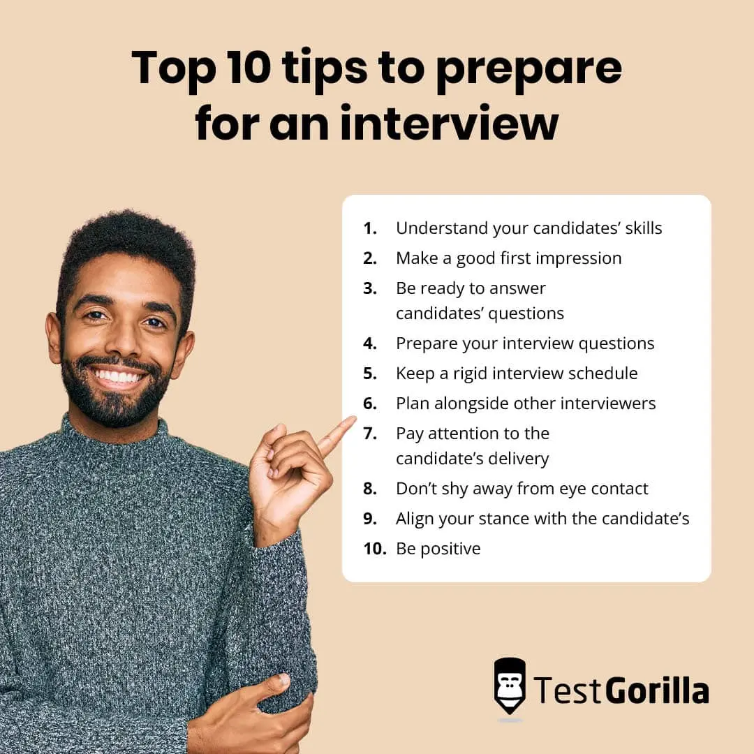 Top tips to prepare for an interview