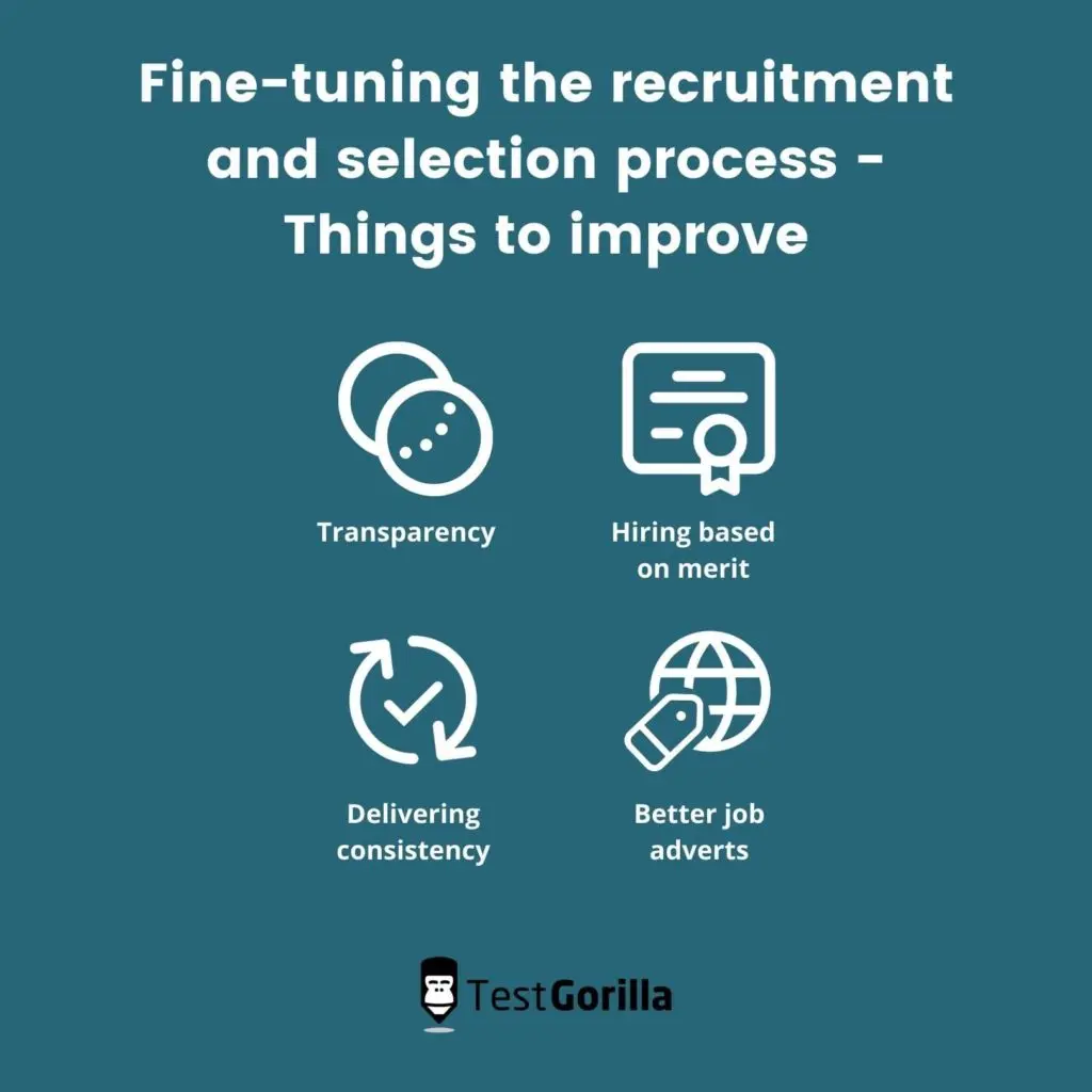 steps to improve your recruitment and selection process