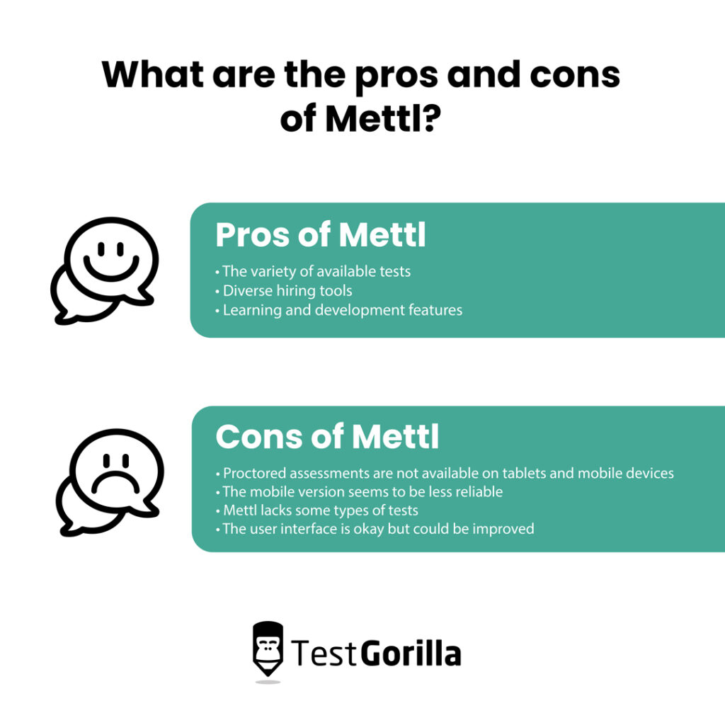 Pros and cons of mettl