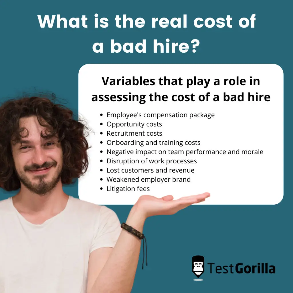 What is the real cost of a bad hire?