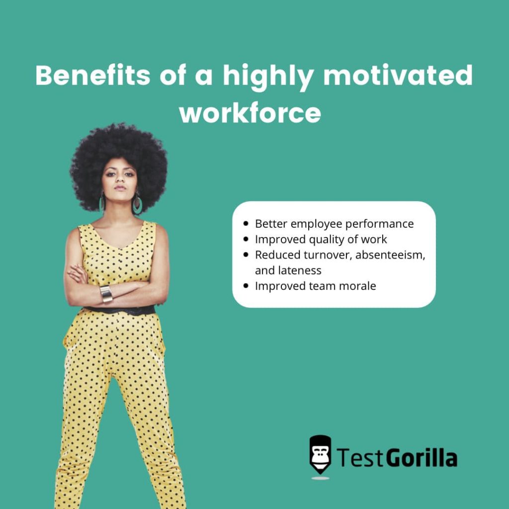 benefits of a motivated workforce