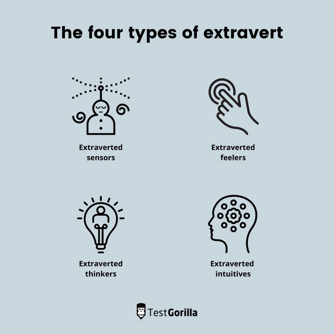 the four types of extravert