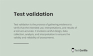 Validation Definition