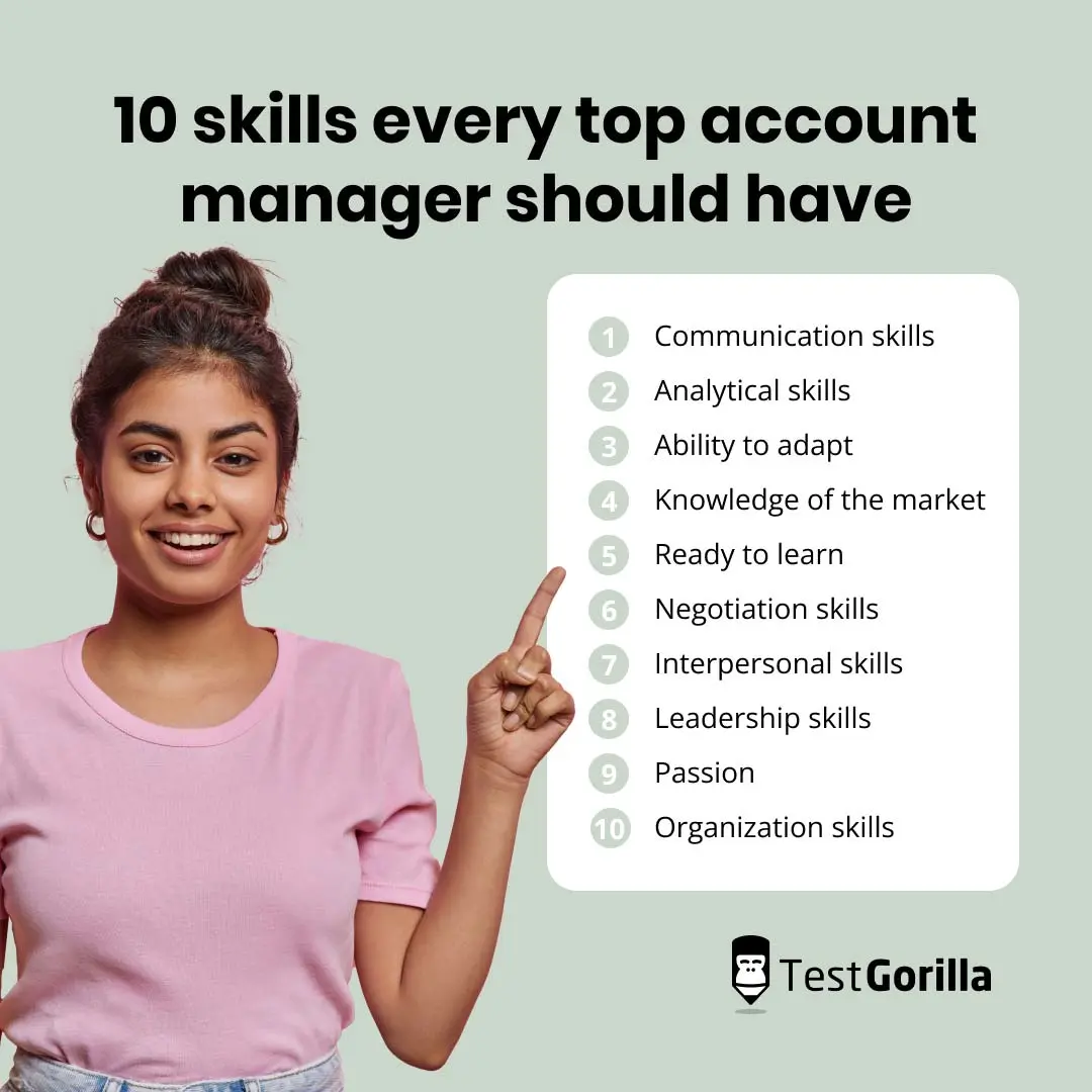 Top 10 skills every account manager should have