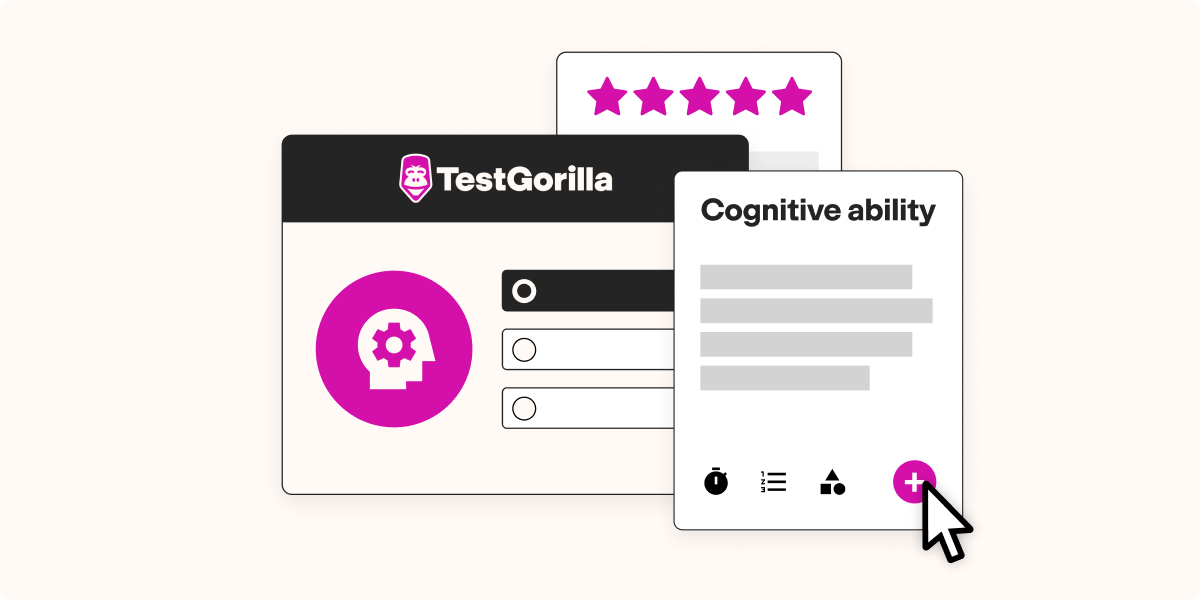 Teste de habilidade cognitiva do TestGorilla