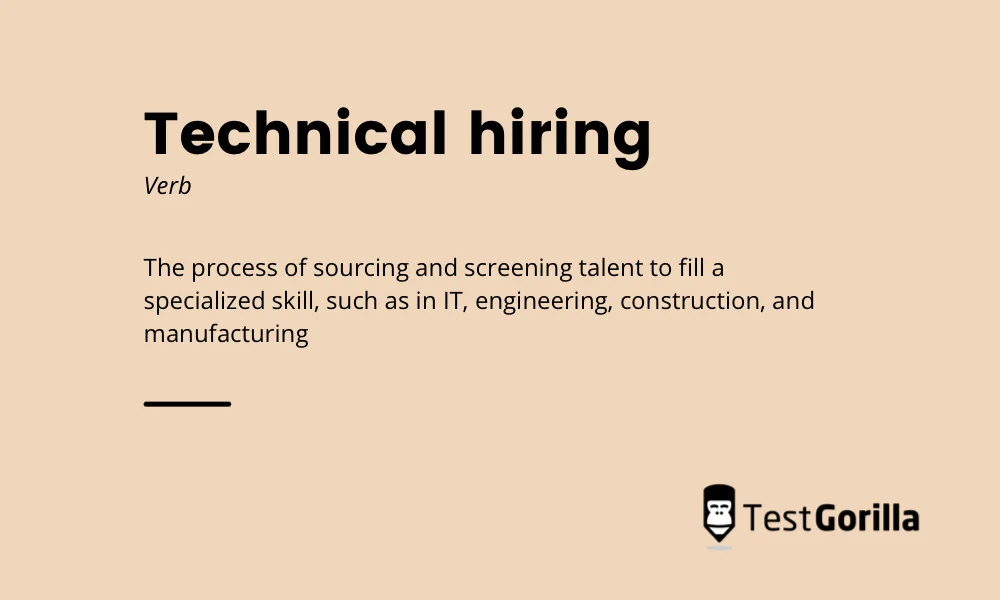 what is technical hiring