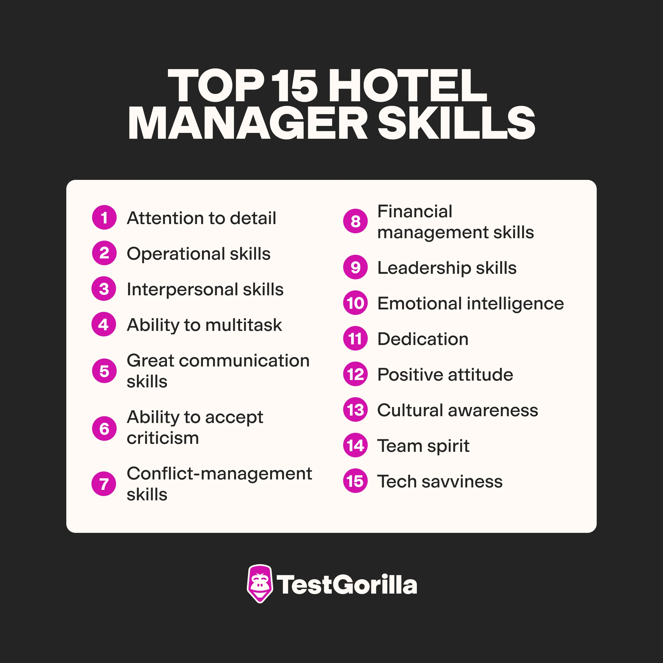 top 15 hotel manager skills part 1
