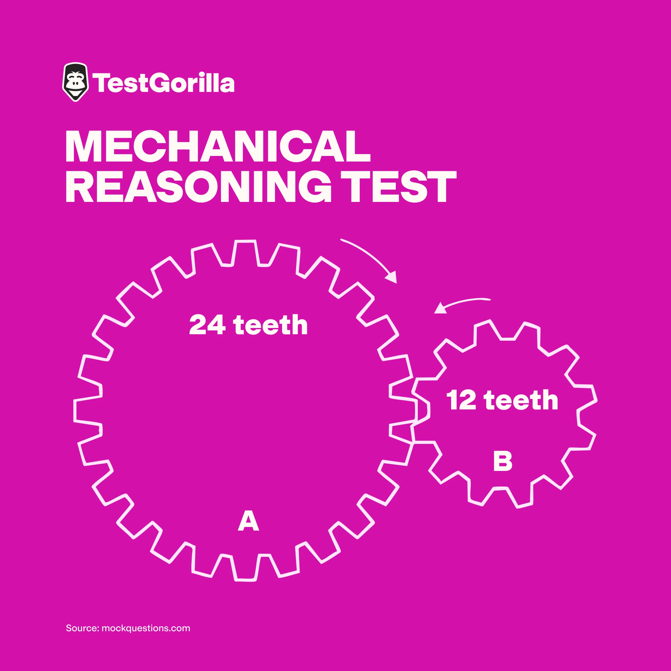 mechanical reasoning test graphic