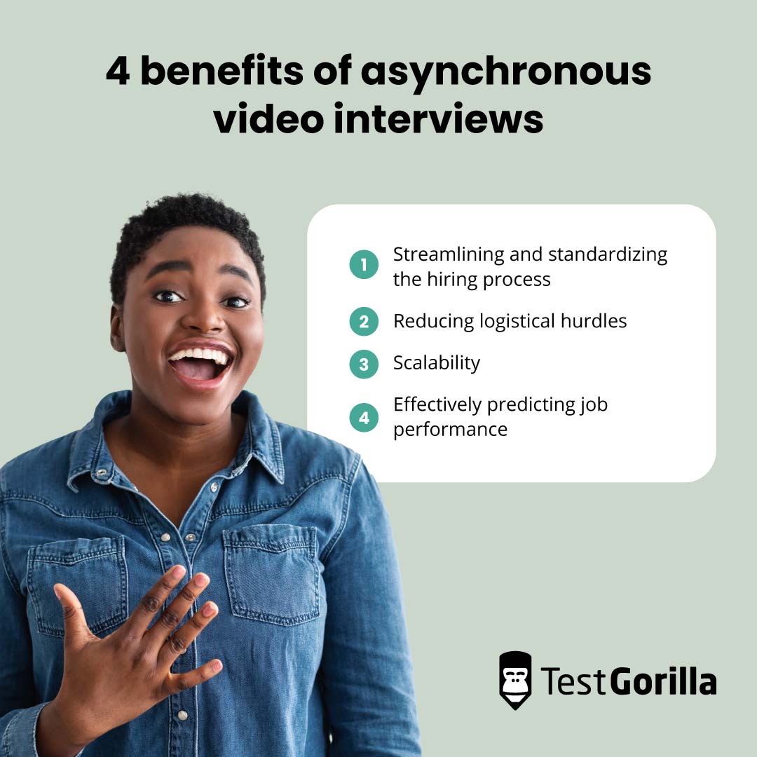 4 benefits of asynchronous video interviews