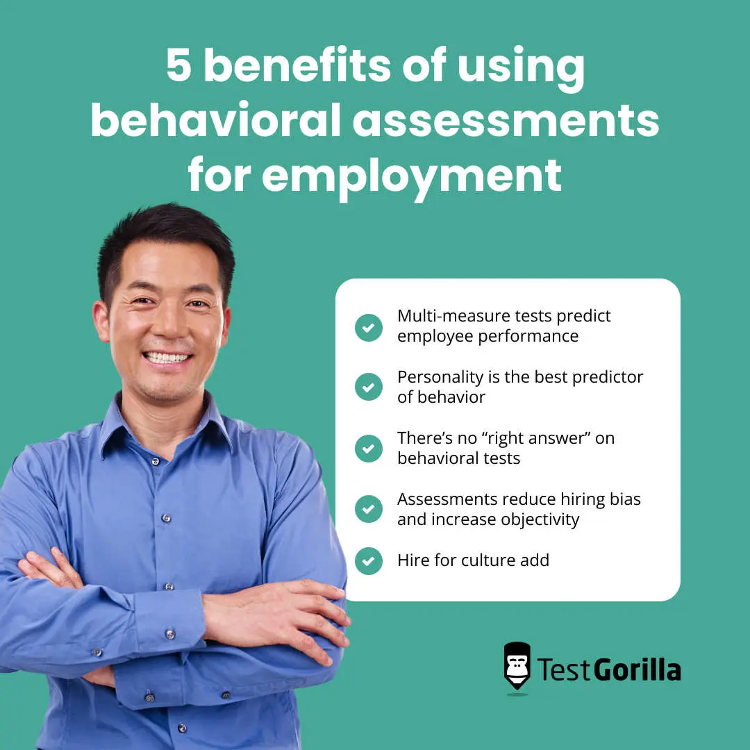 5 benefits of using behavioral assessments for employment
