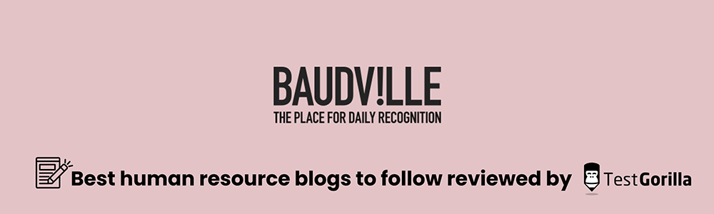 Baudville human resource blog