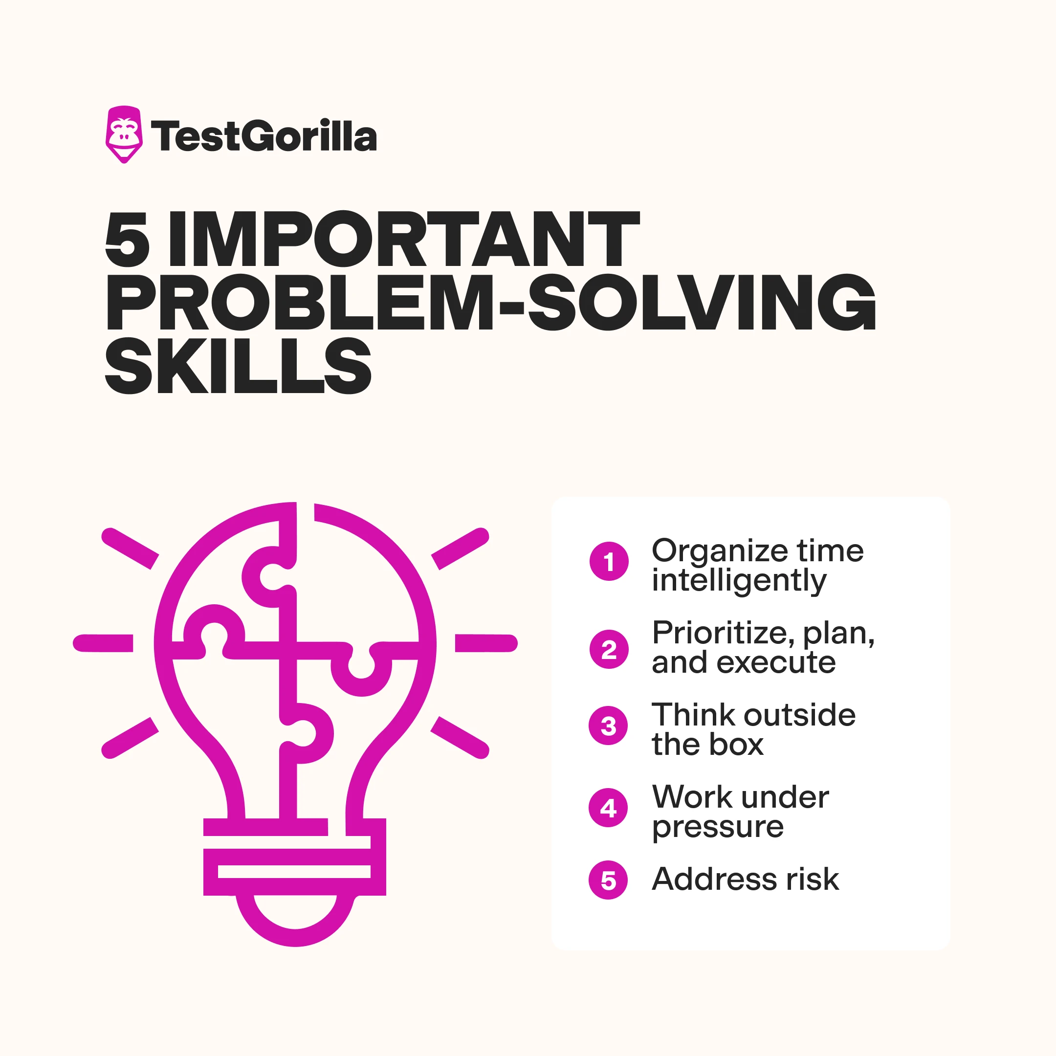 Why are problem solving skills important?