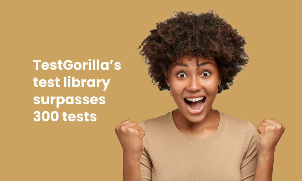 TestGorilla surpasses 300 tests in its library