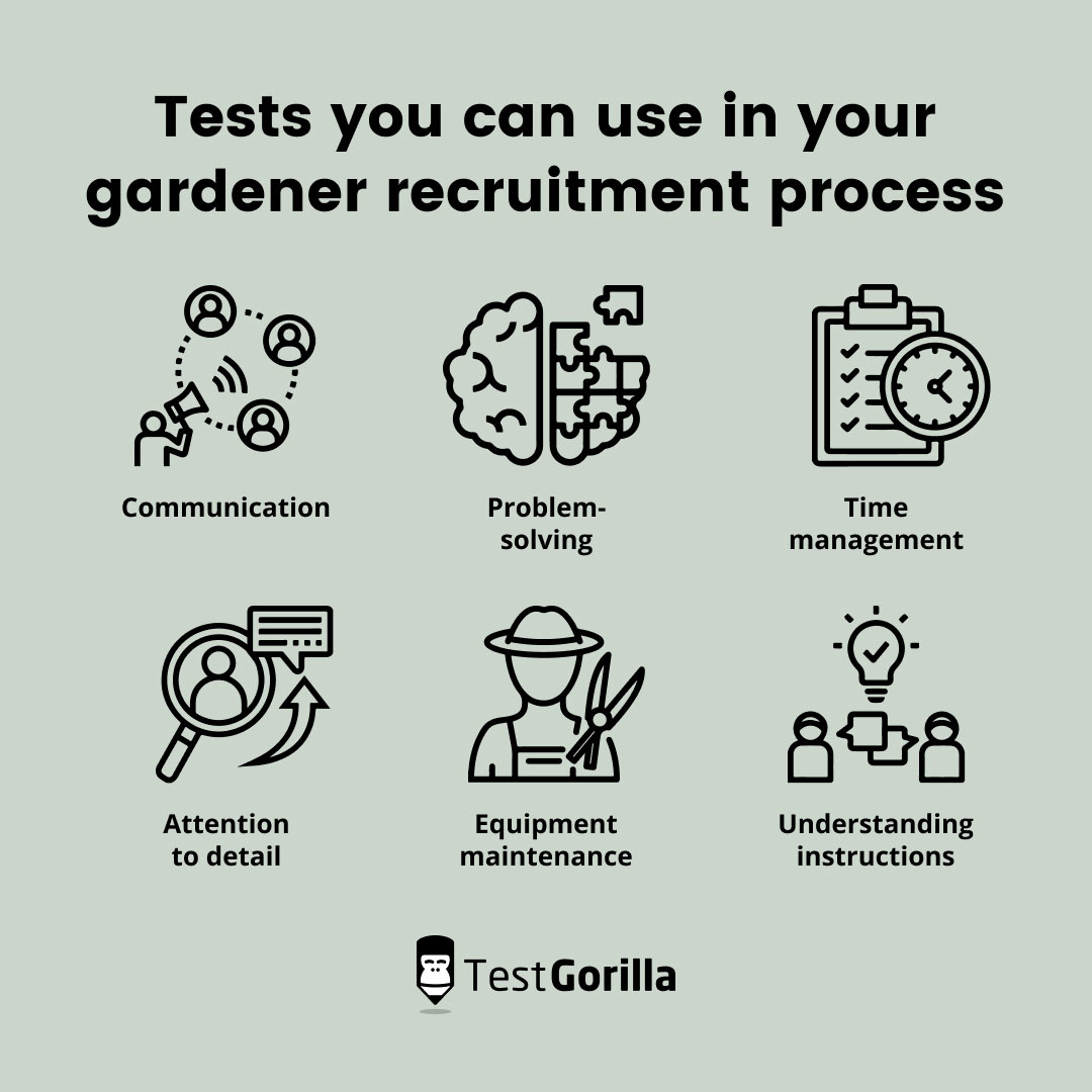 Tests you can use in your gardener recruitment process 