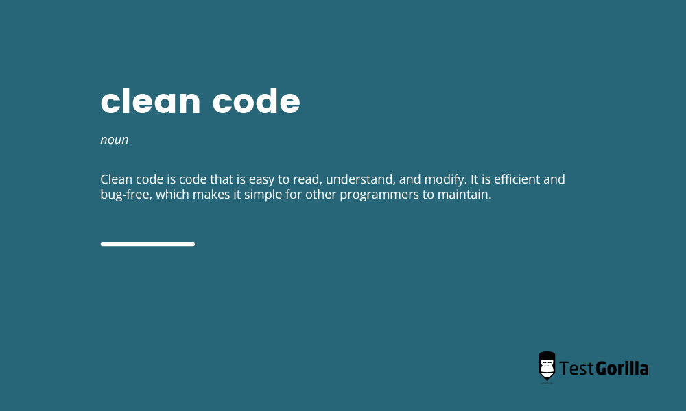Definition of clean code