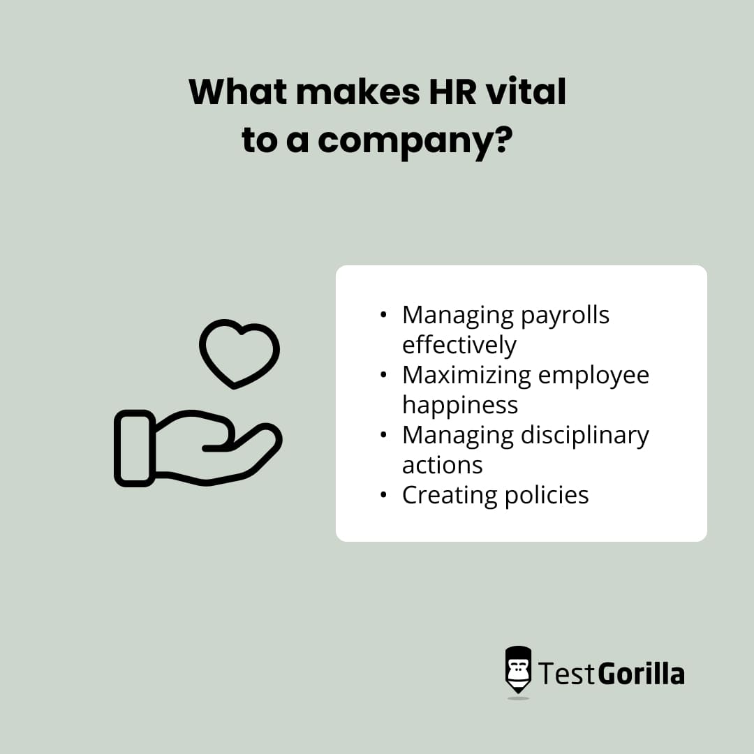what makes HR vital to a company graphic explanation