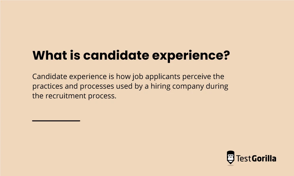 What is candidate experience featured image