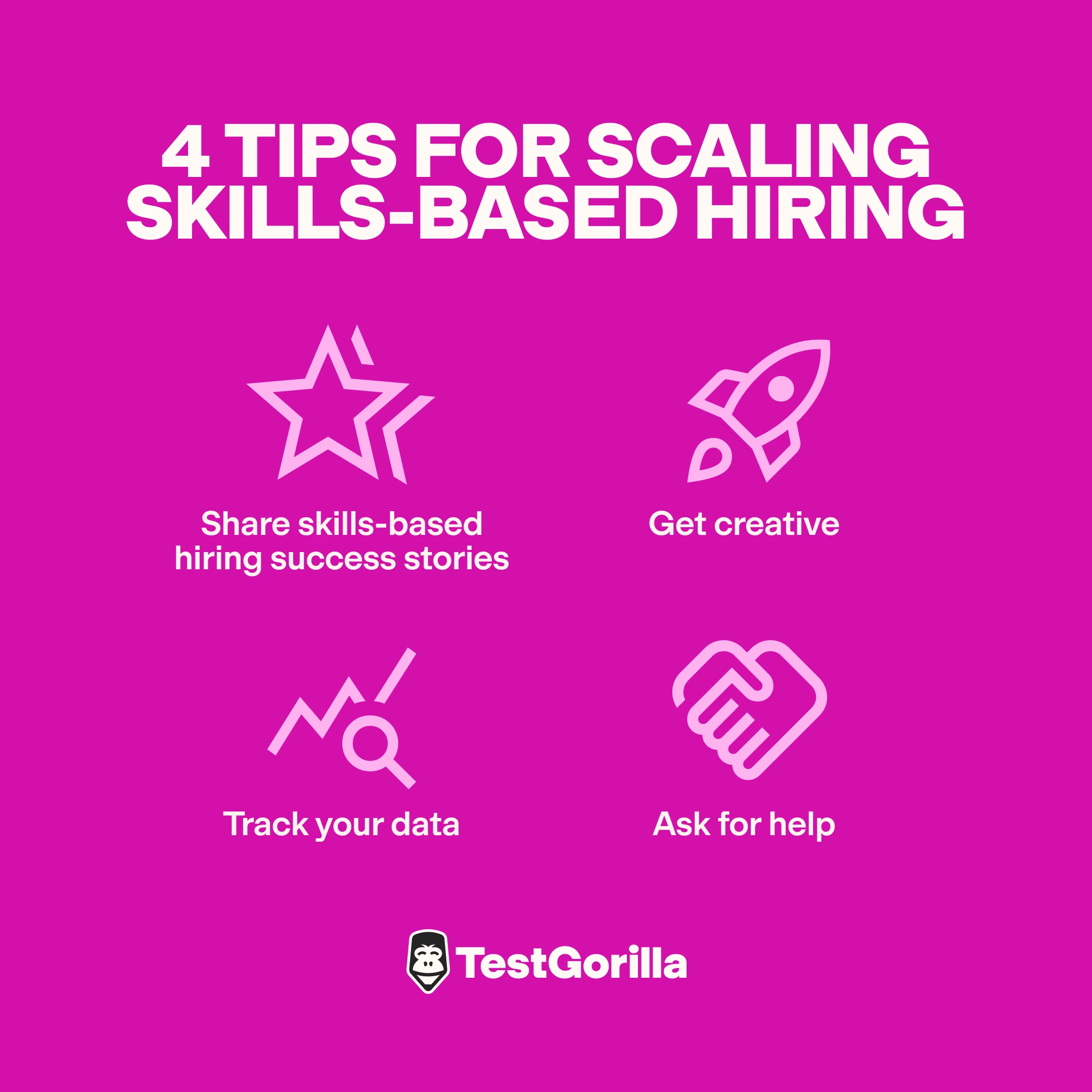 4 tips for scaling skills-based hiring in your organization