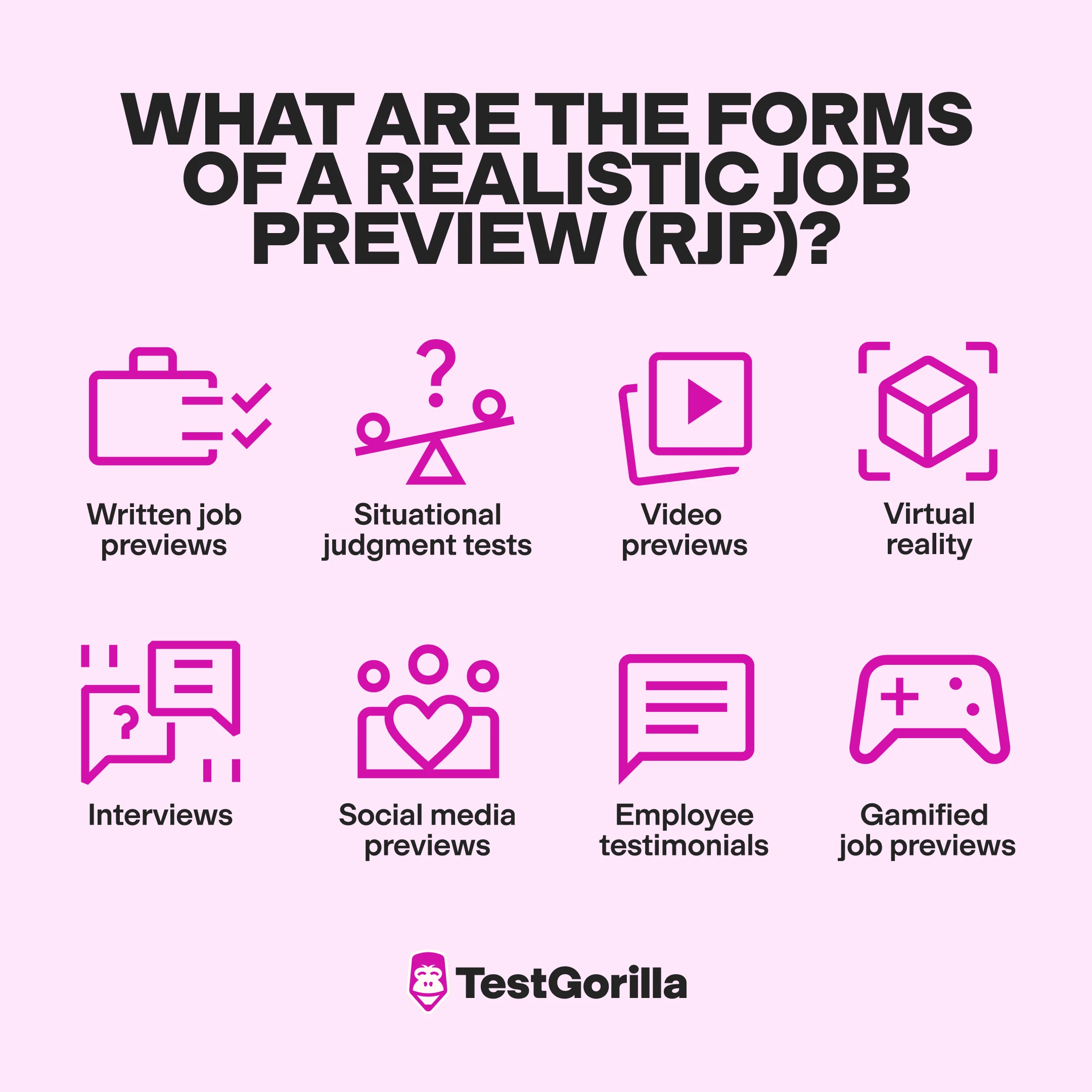 top forms of realistic job previews graphic