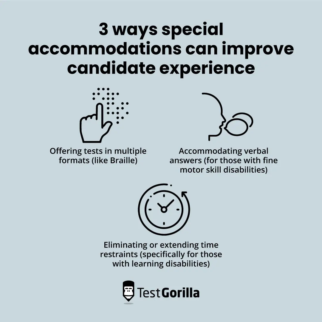 Three ways special accommodation can improve candidate experience