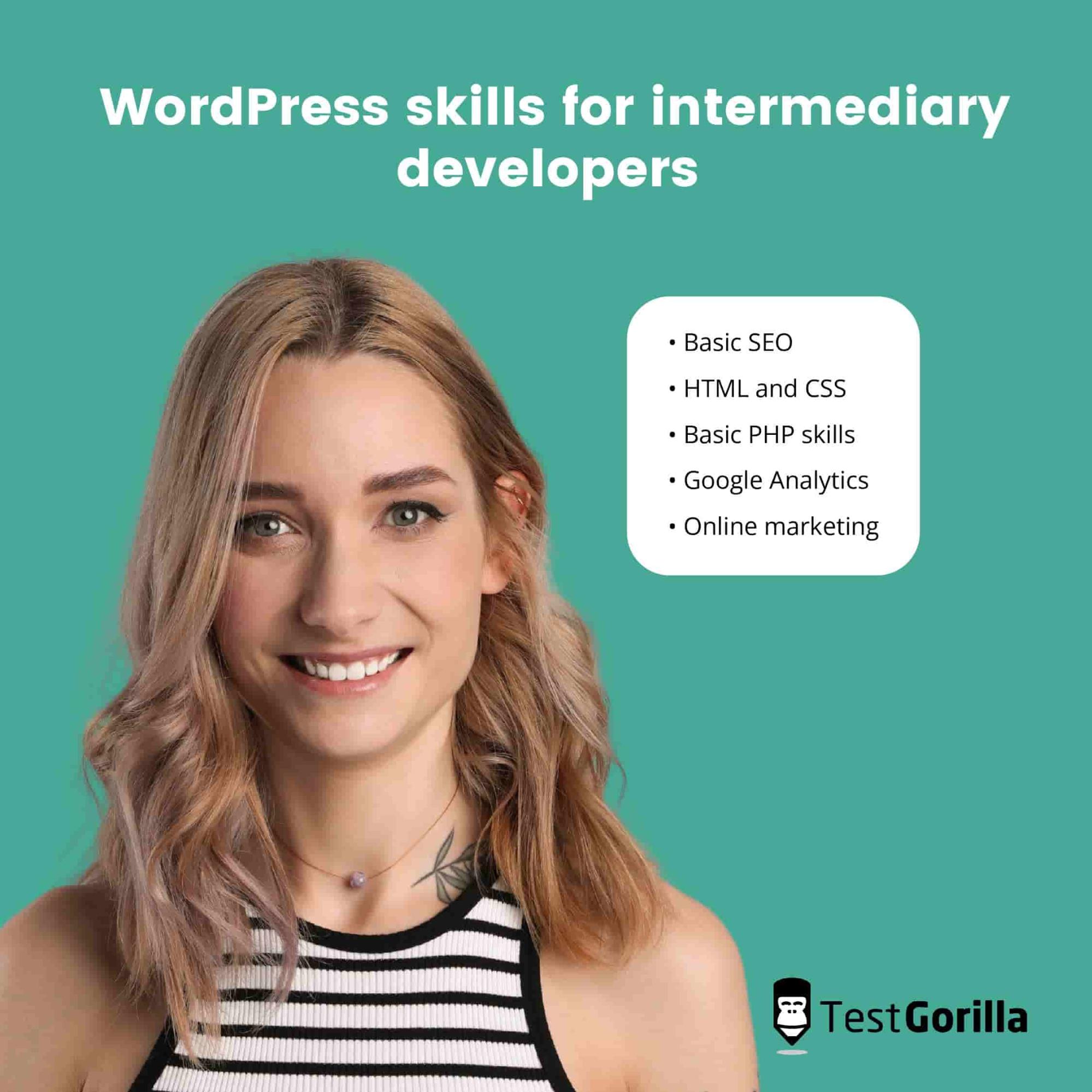 WordPress skills for intermediary developers