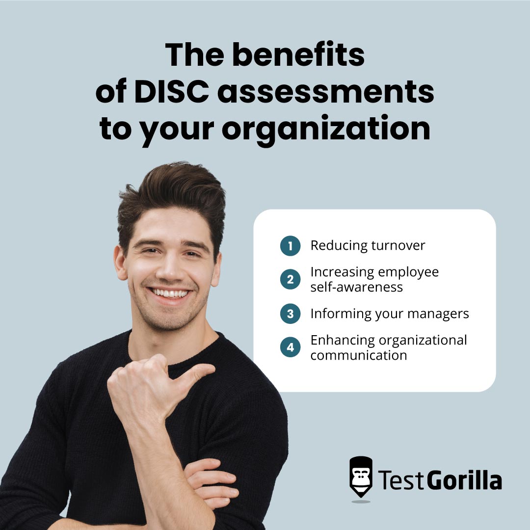The benefits of DISC assessments to your organization