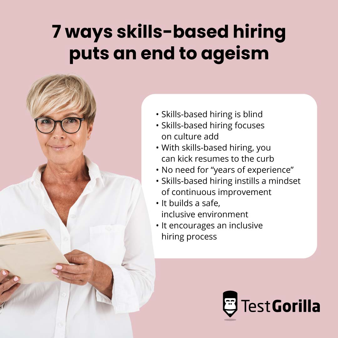 7 ways skills-based hiring puts an end to ageism