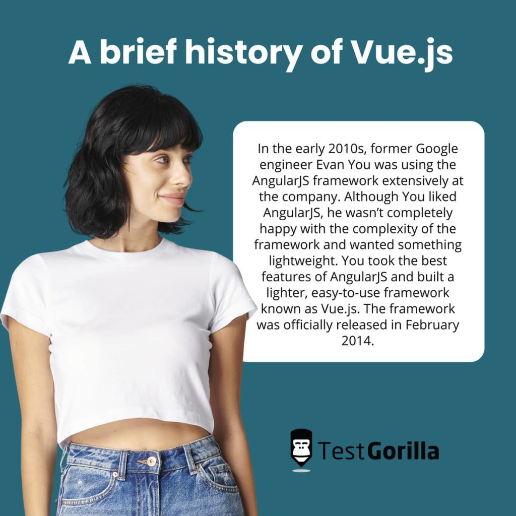 VueJs framework history