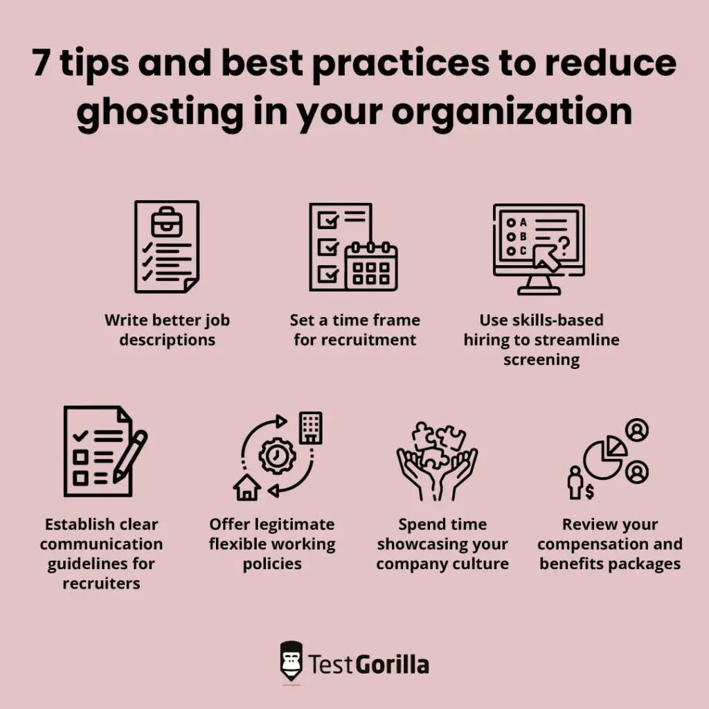 7 tips and best practices to reduce ghosting in your organization