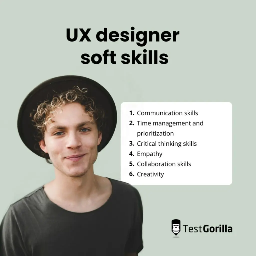 UX designer soft skills 