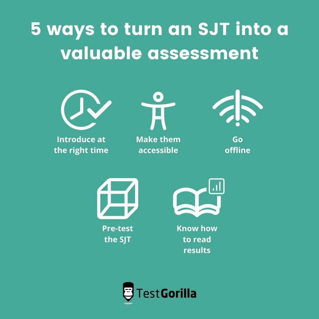 5 ways to turn a situational judgment test into a valuable assessment