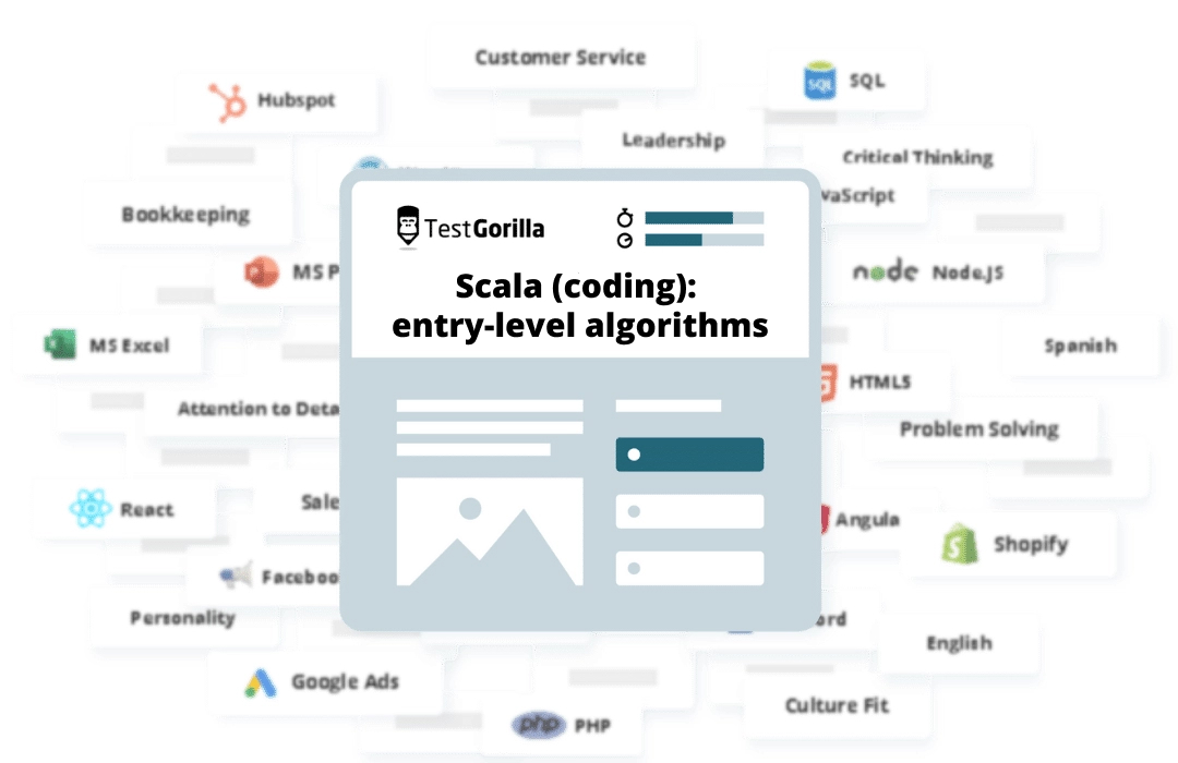 Scala online test - Candidate talent assessment | TestGorilla