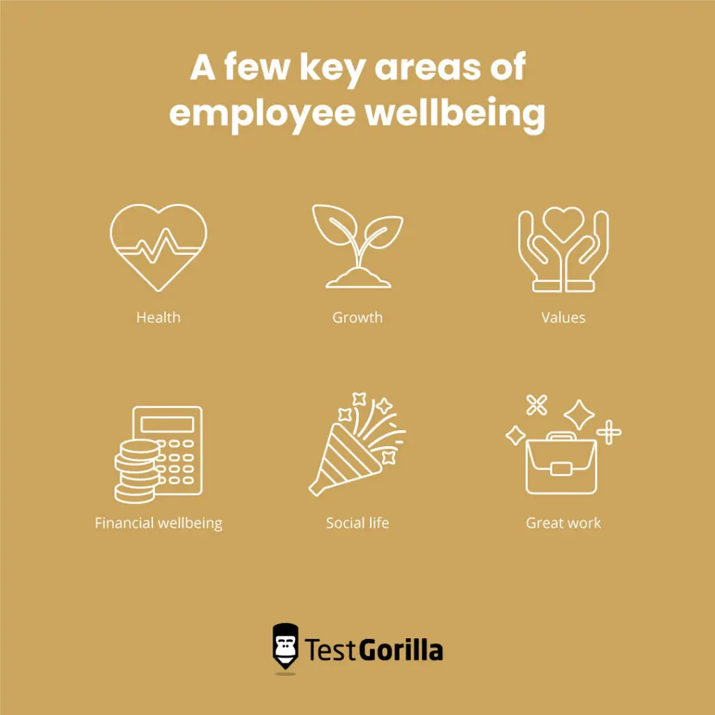 6 key areas of employee well-being