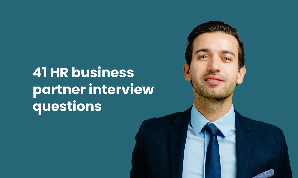 41 HR business partner interview questions TG