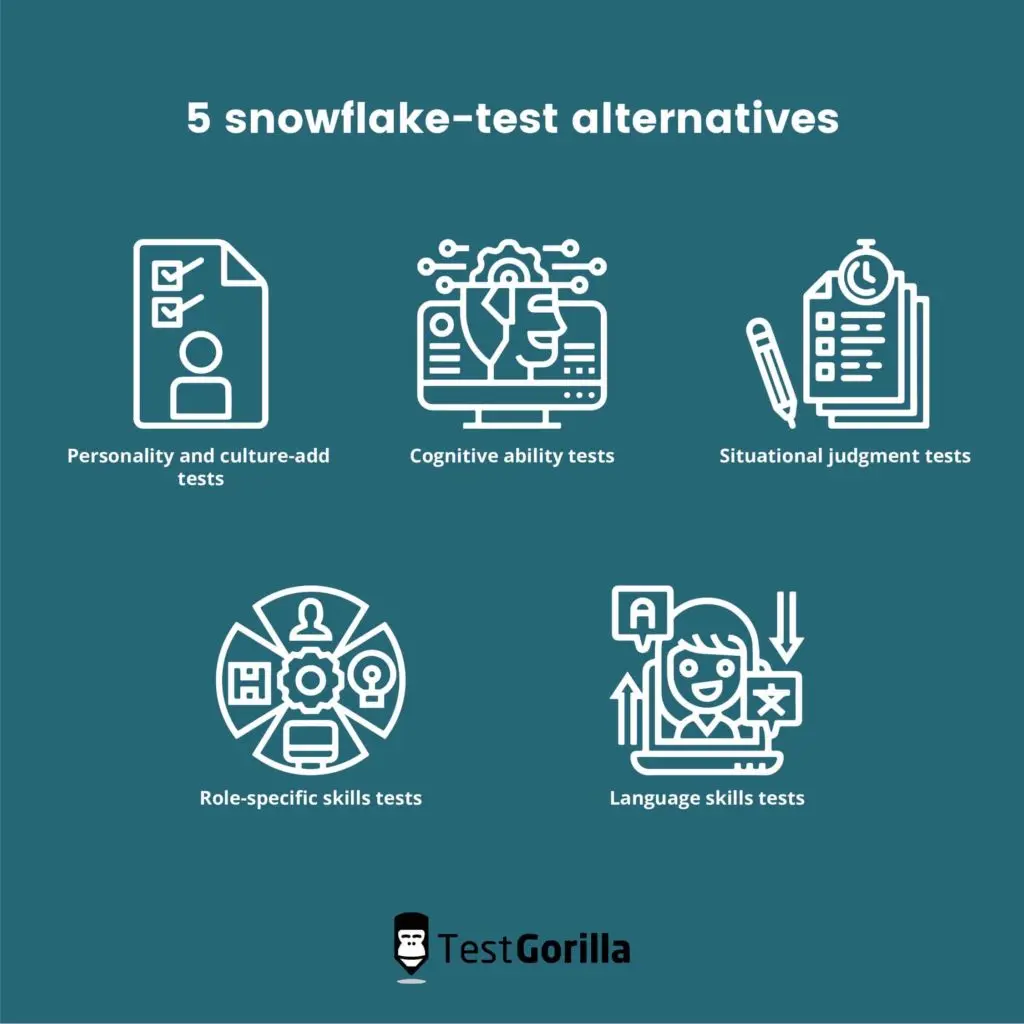 snowflake test alternatives