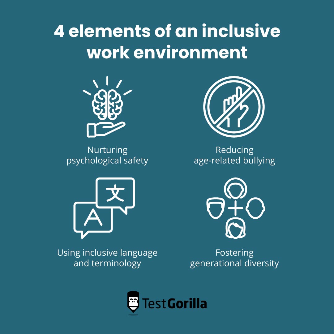 4 elements of an inclusive work environment