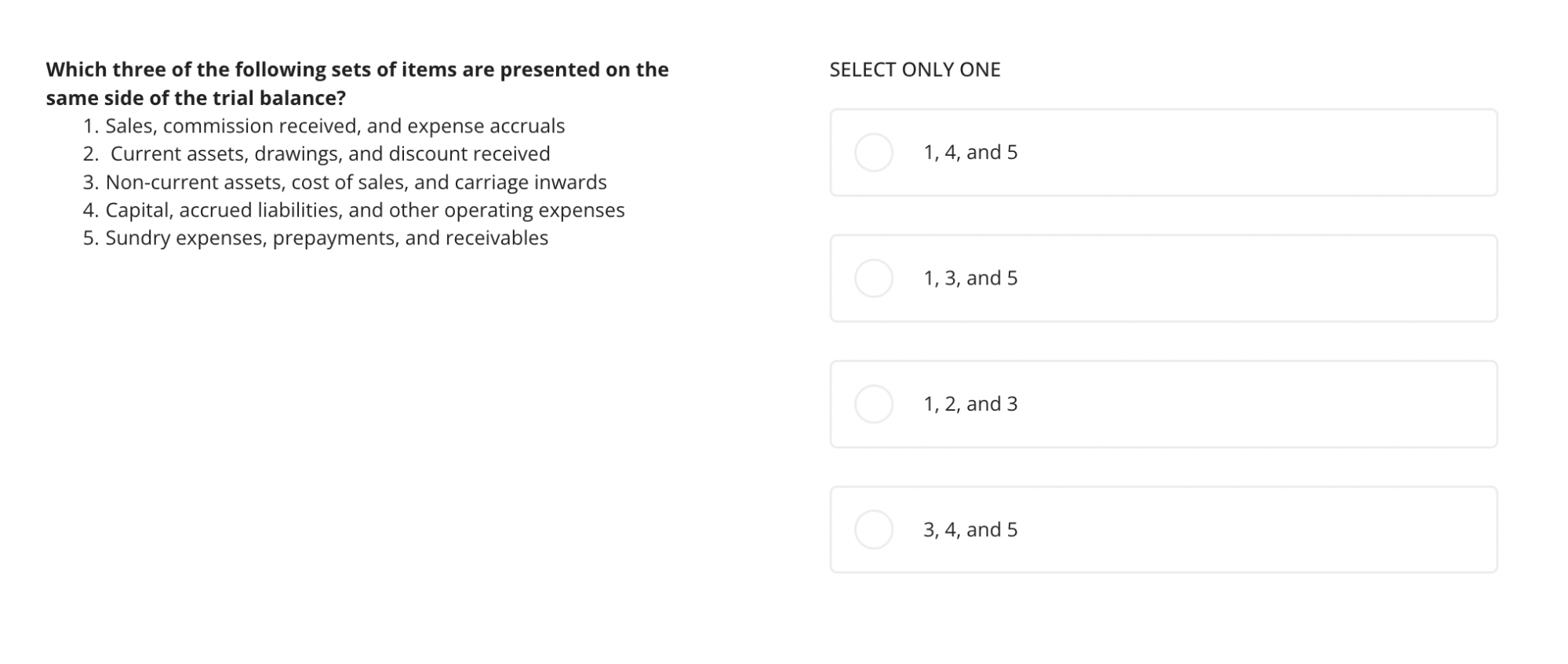 An example question from TestGorilla's Advanced Accounting test (IFRS)