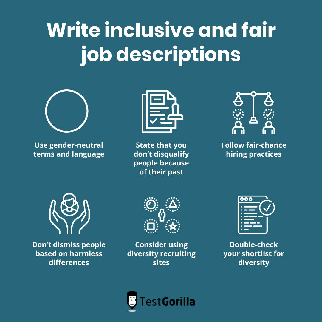 inclusive and fair job descriptions
