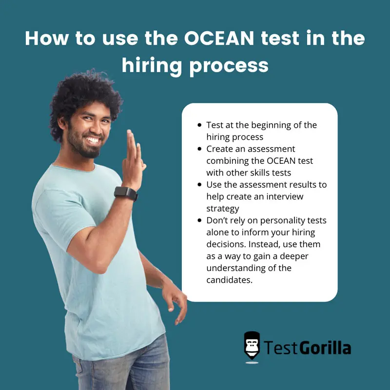 how use ocean test in hiring