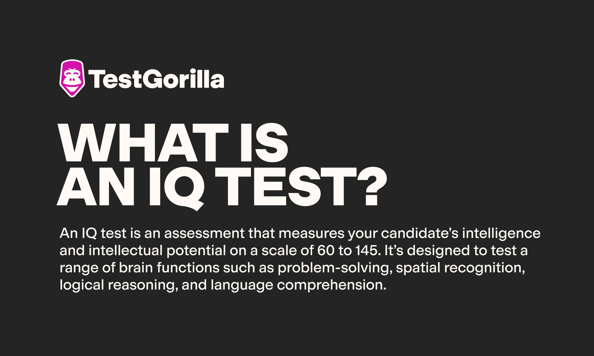 what is an iq test graphic