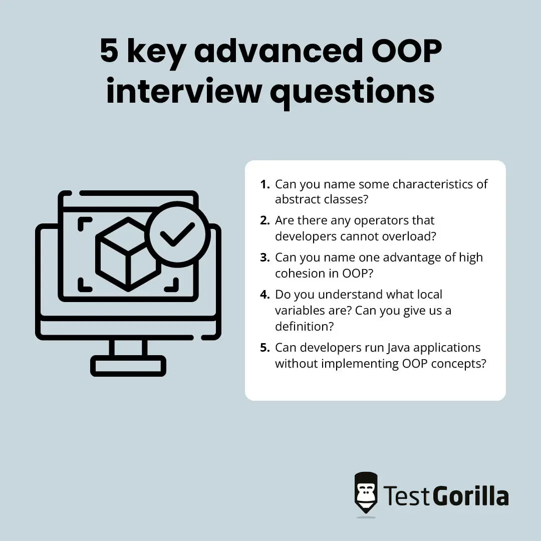 Advanced OOP interview questions