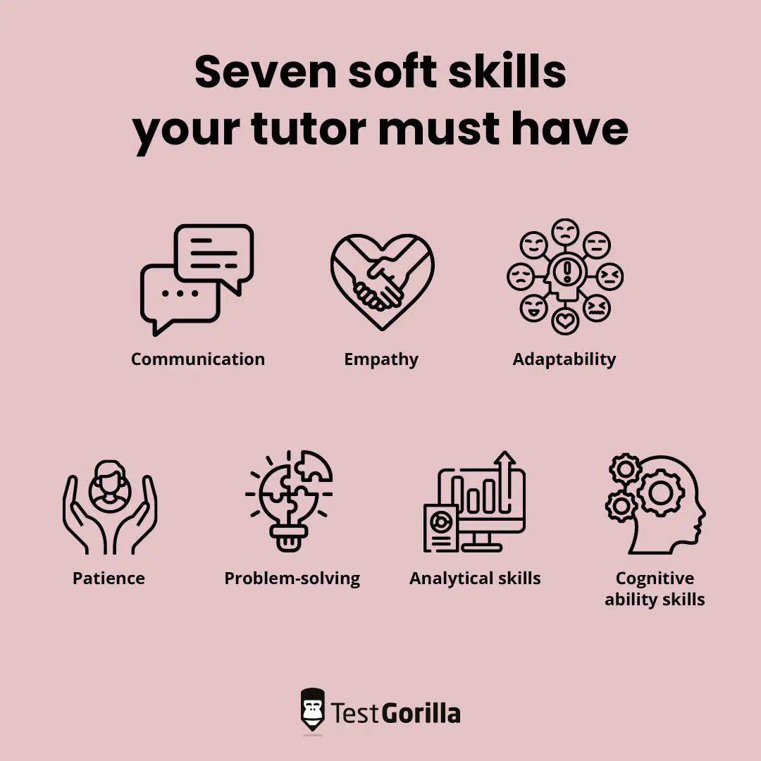 Seven soft skills your tutor should have