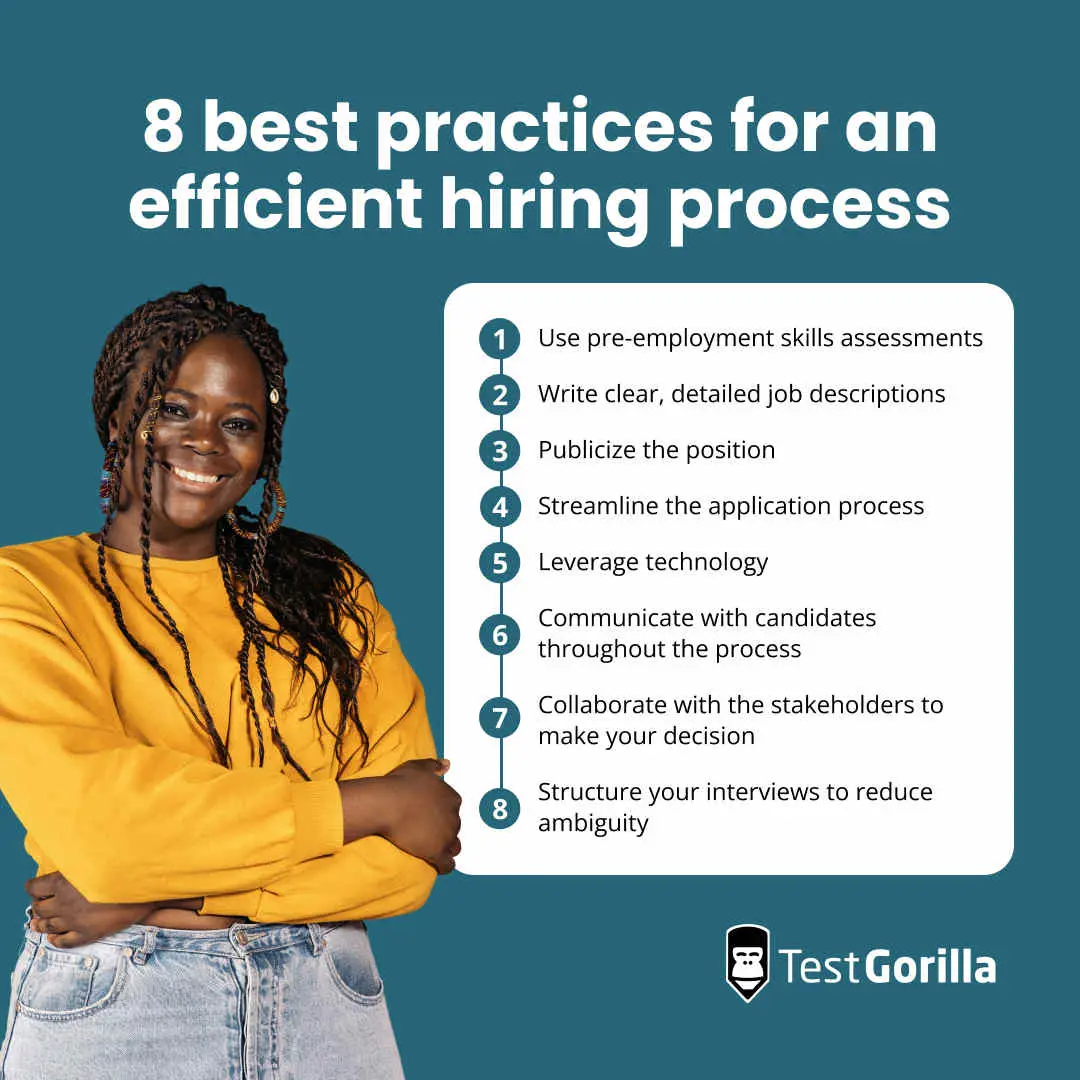 best practices for an efficient hiring process
