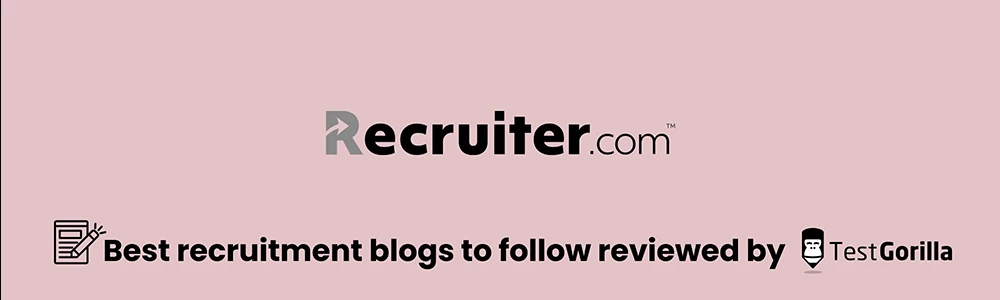 Recruiter today recruitment blog