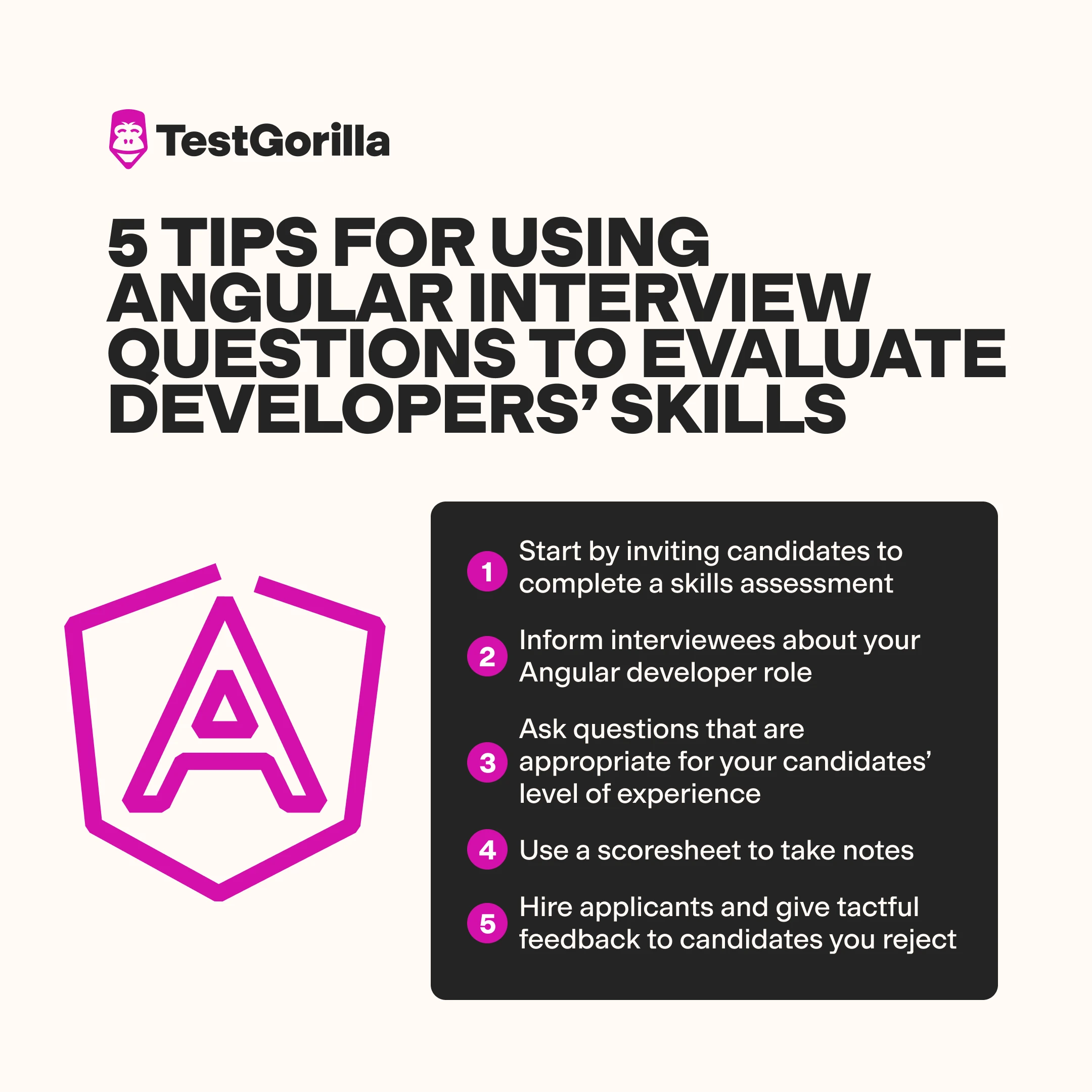 5 tips for using Angular interview questions to evaluate developers’ skills