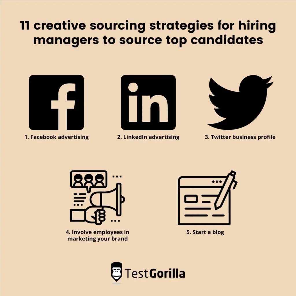 creative sourcing strategies for hiring managers to source top candidates part 1 