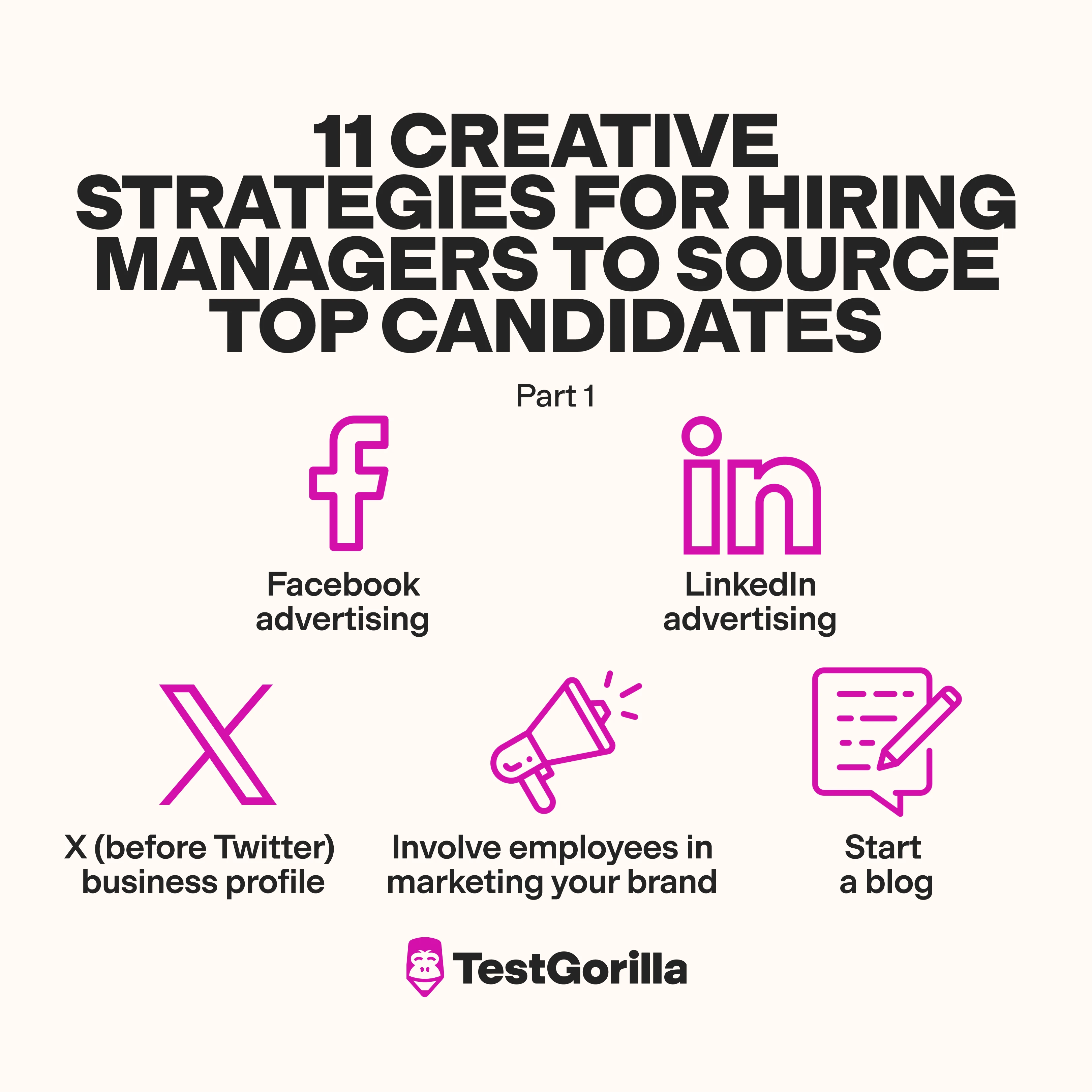 creative sourcing strategies for hiring managers to source top candidates part 1 